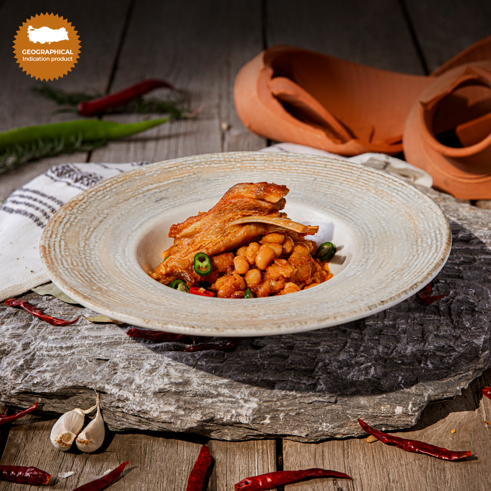 Lamb Ribs with Ispir Dried Beans