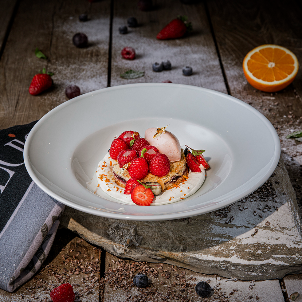 Mixed Berry Crumble