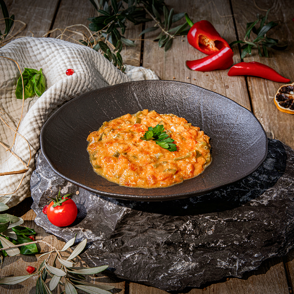 Turkish Style Egg “Menemen”