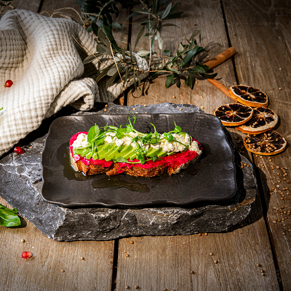 Vegan Açık Tost