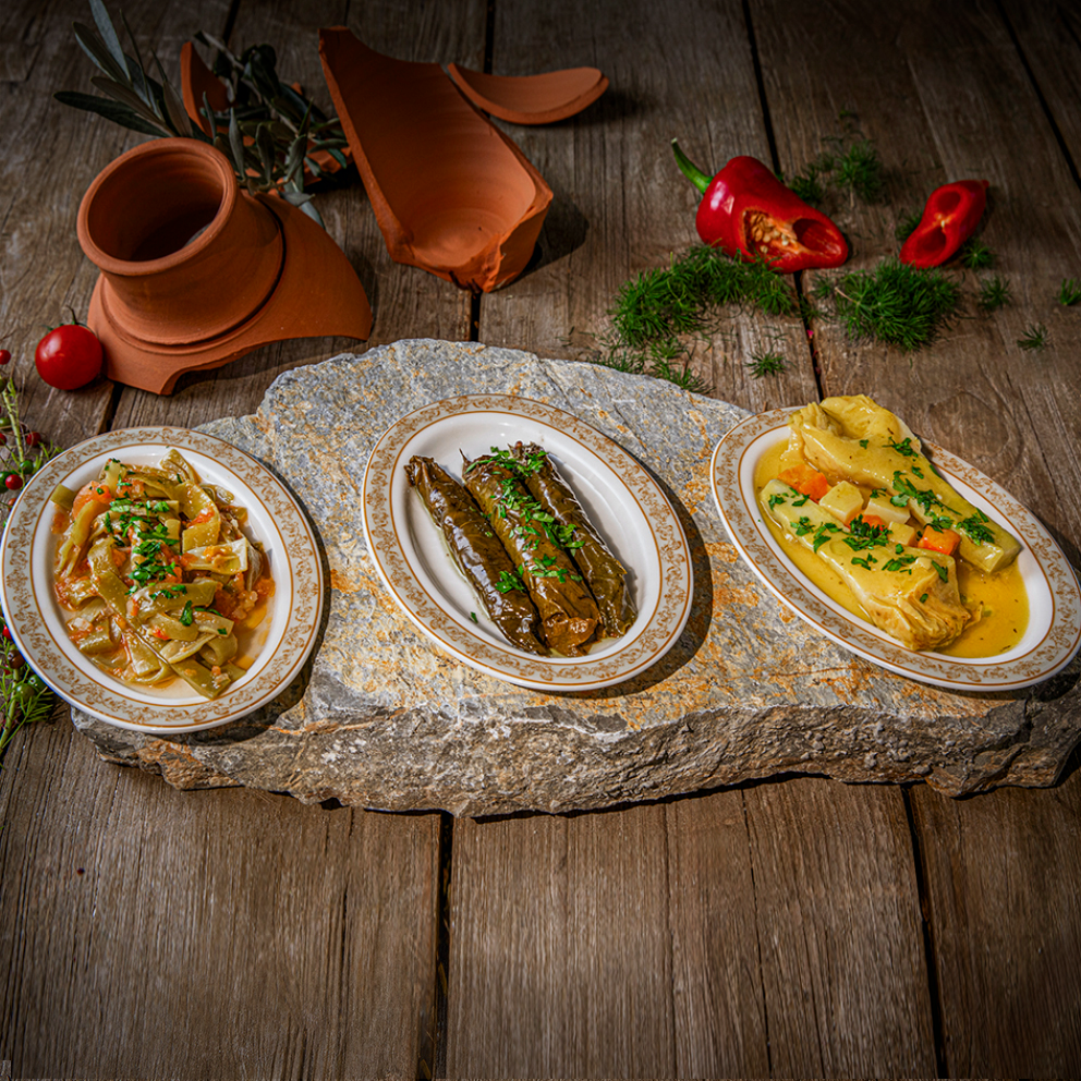 Турецкие закуски в оливковом масле