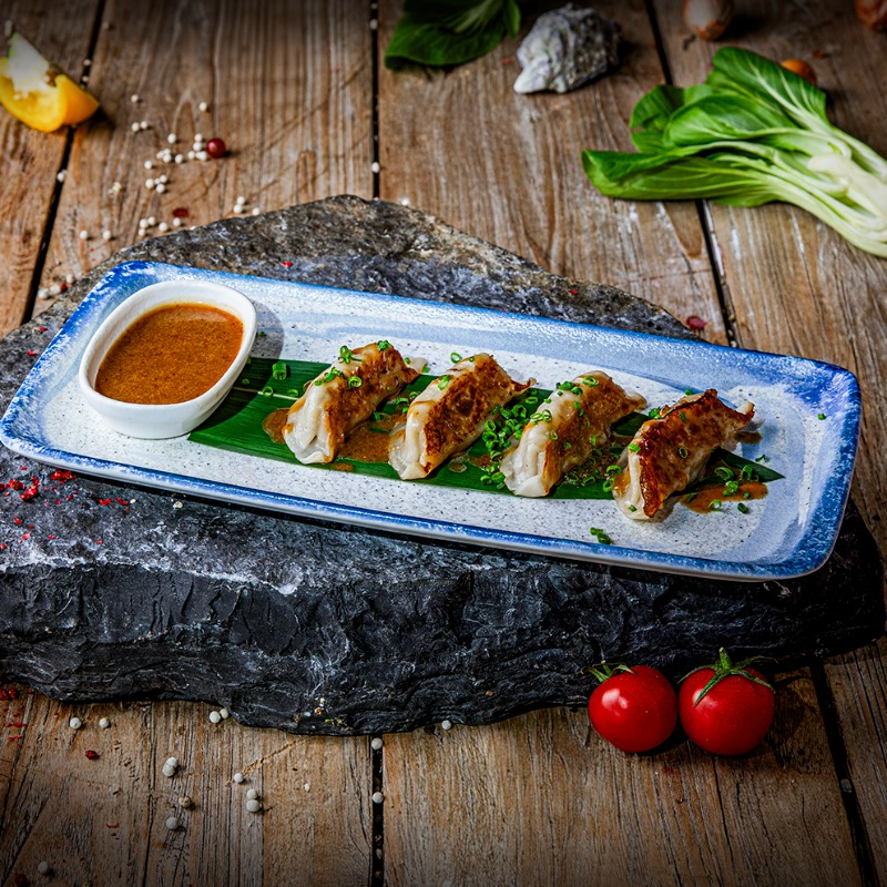 Гёдза с креветками