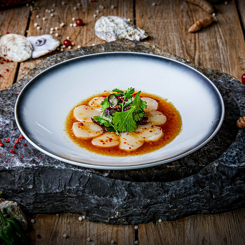 Scallop with Ponzu Sauce