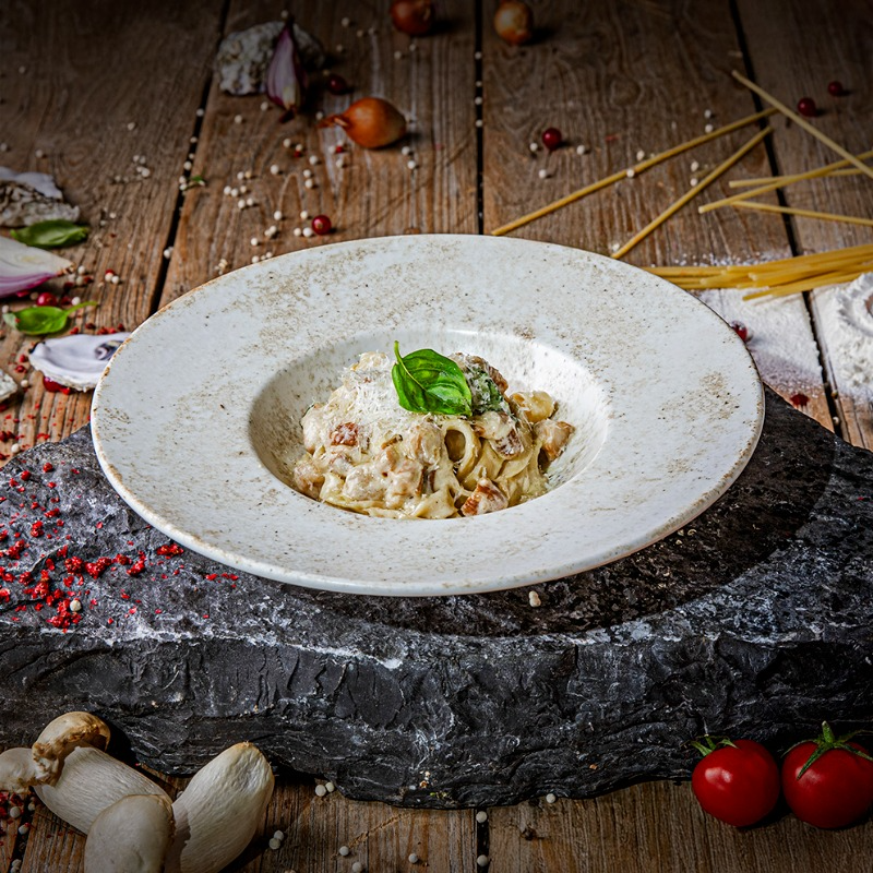 Tagliatelle with Porcini