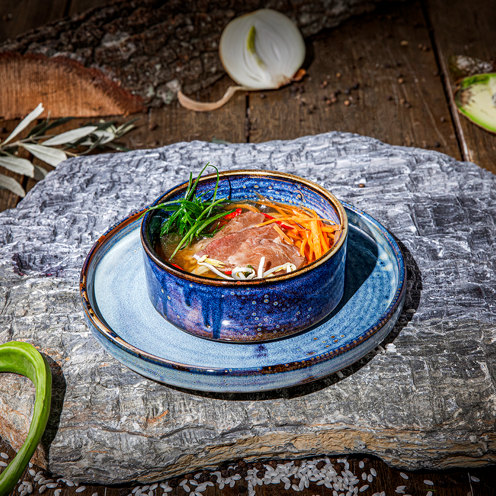 Фо бо, вьетнамский суп с лапшой и говядиной