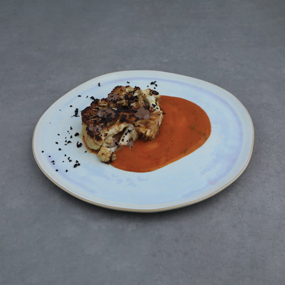 Grilled Sous-vide Cauliflower